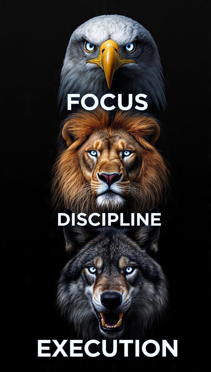 These three images represent a powerful success mindset