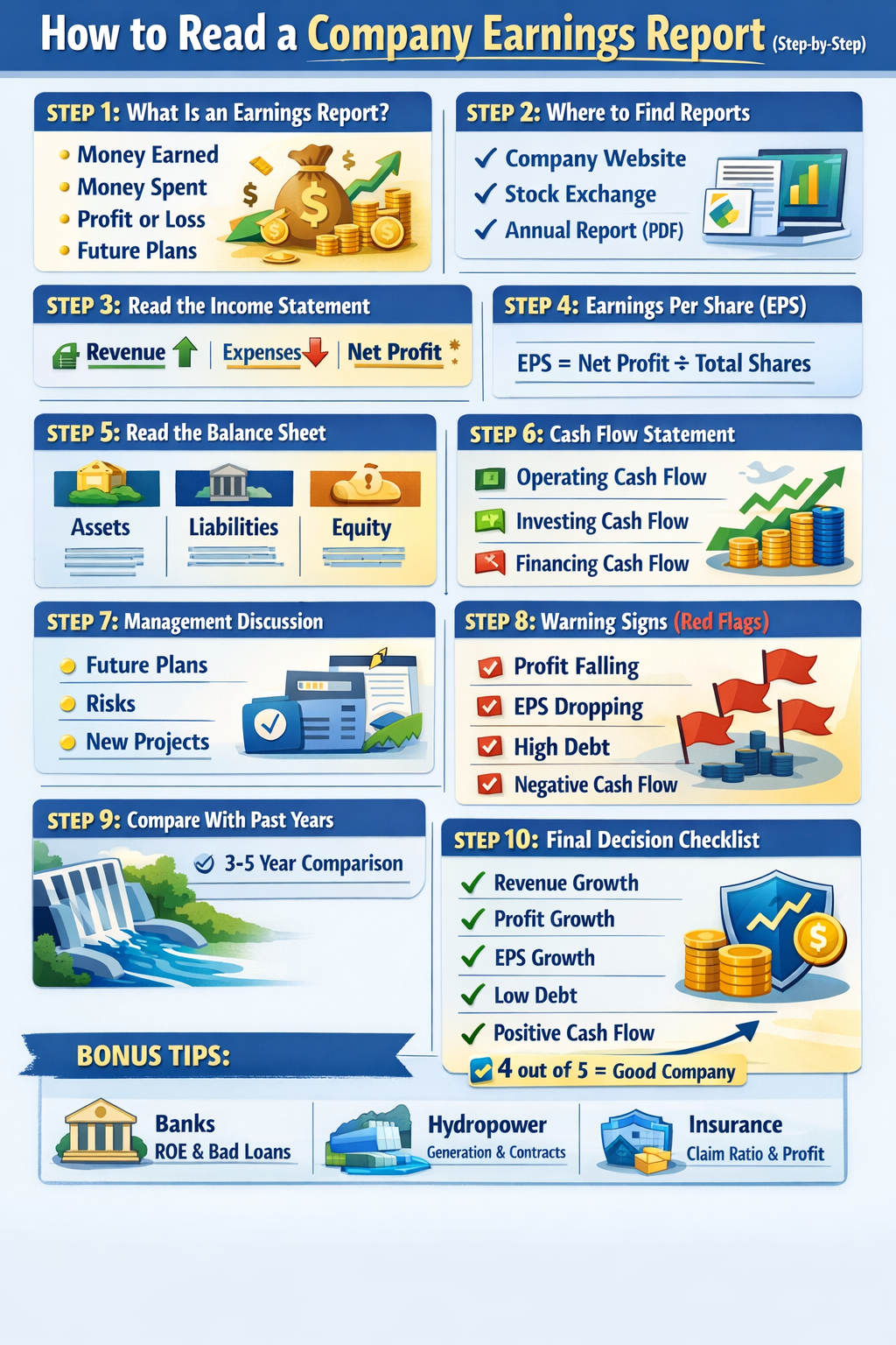 How to Read a Company Earnings Report