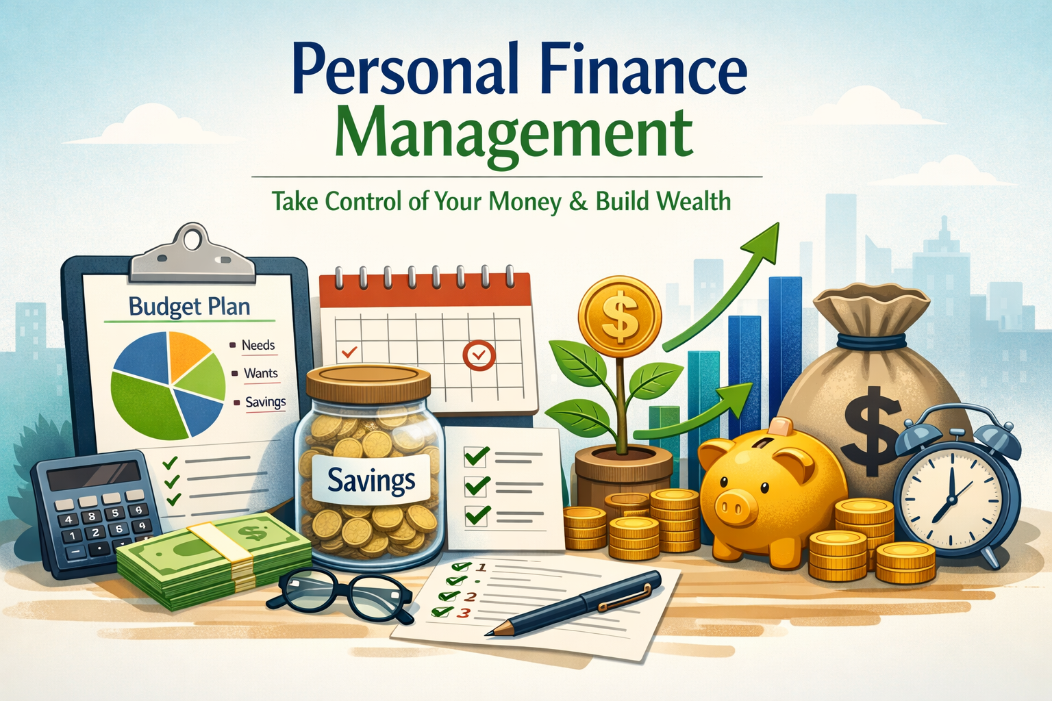 Personal Finance Management: A Simple Guide to Control Your Money and Build Wealth